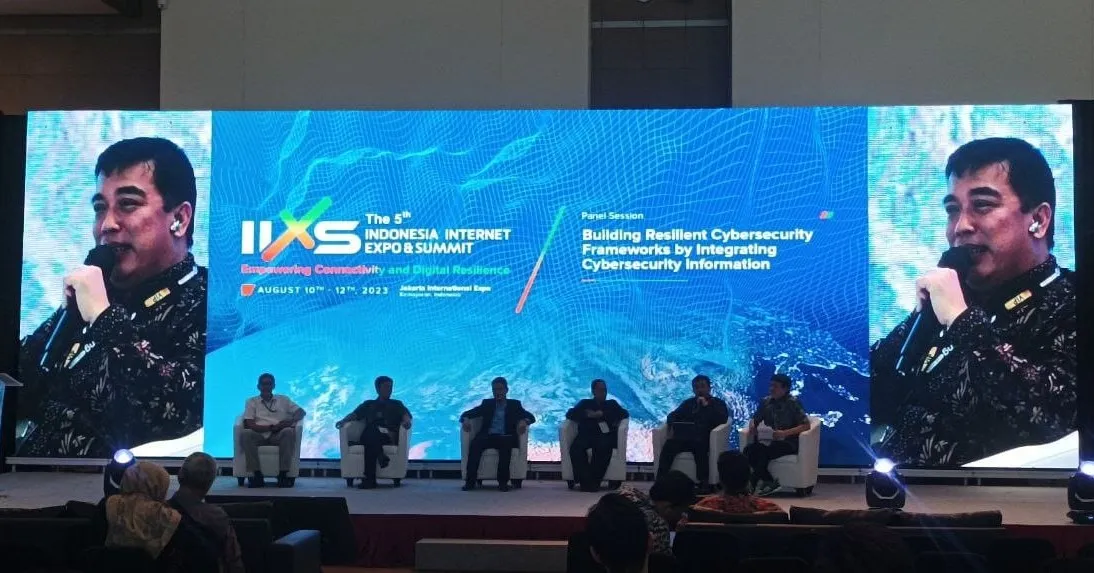 Ketua PANDI Kenalkan Domain .id sebagai Identitas Digital Indonesia pada IIXS 2023