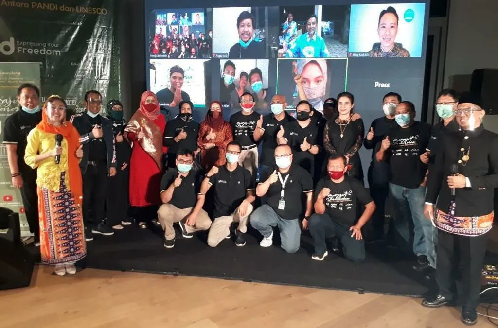 Grand Launching Merajut Indonesia melalui Digitalisasi Aksara Nusantara