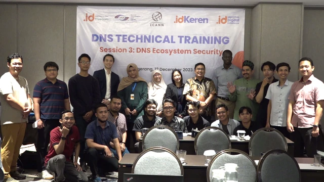 PANDI Bersama ICANN dan APJII Laksanakan DNS Technical Training Sesi 3